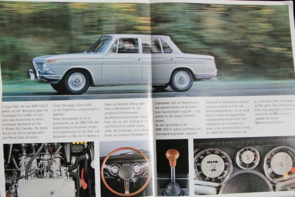 BMW 2000 TI Modelprogram 1969 Carbrochure (7850)